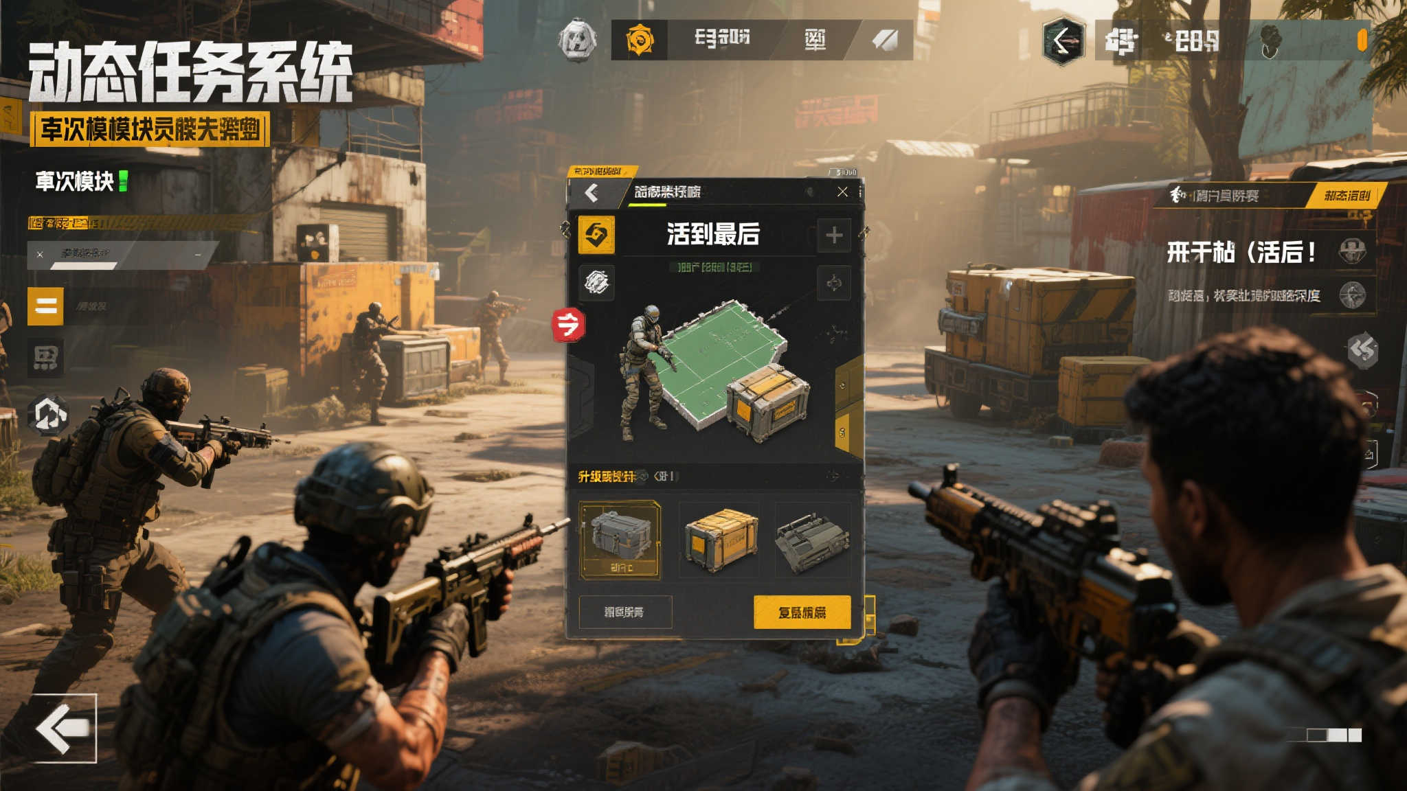 《战地6》大逃杀模式全新揭秘:玩法细节全面解析! 此外,动态任务系统是本次模式的亮点之一。